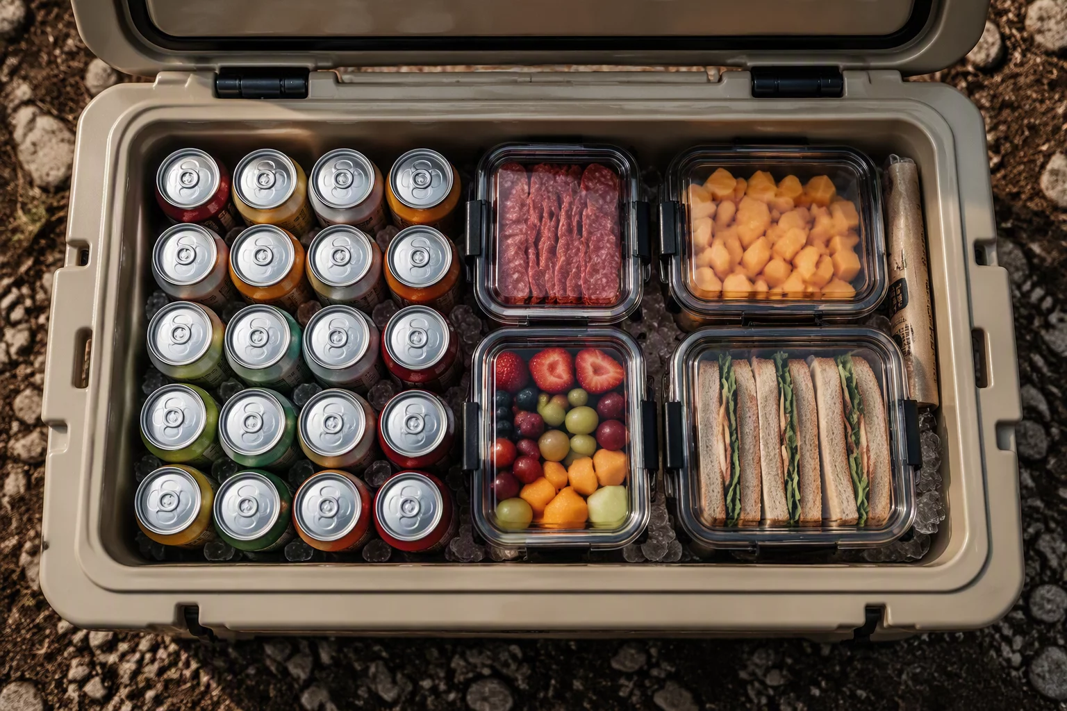How to Pack Your Cooler for a Weekend Camping Trip
